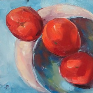Today's Maters.  6"x6" ID#